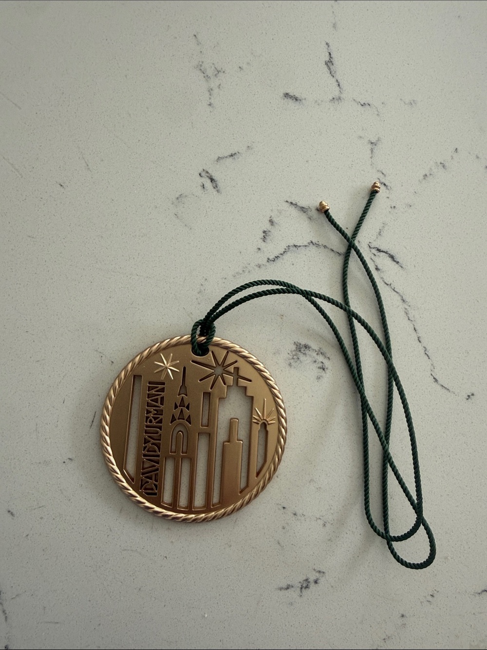 David Yurman Ornament